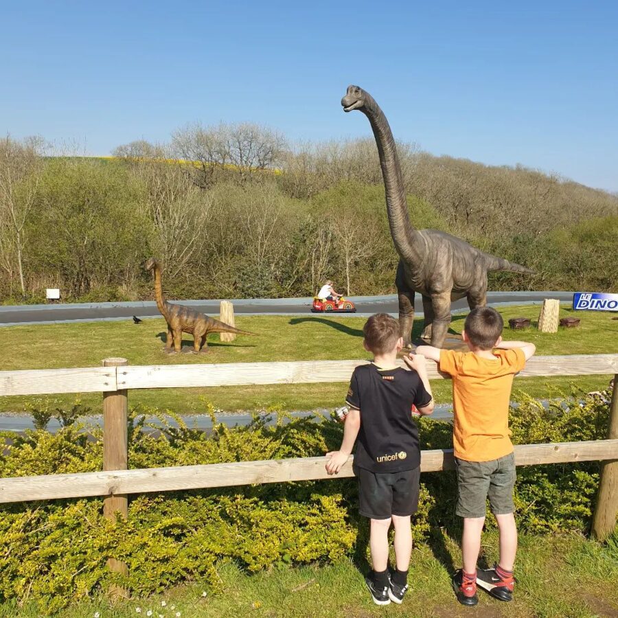 Park dinozaurów w Tenby