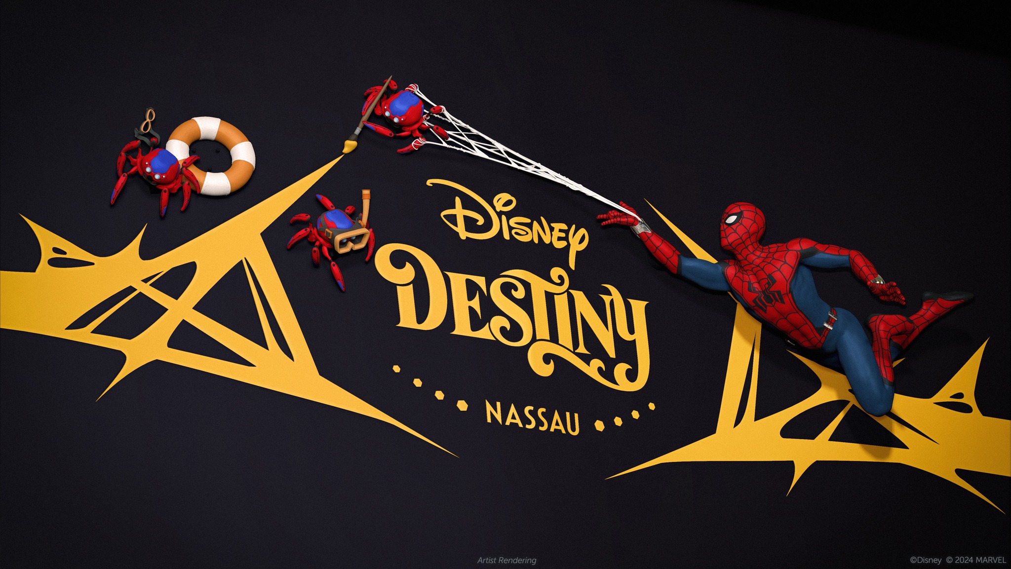 Statek Disney Destiny wypłynie w dziewiczy rejs w listopadzie przyszłego roku
