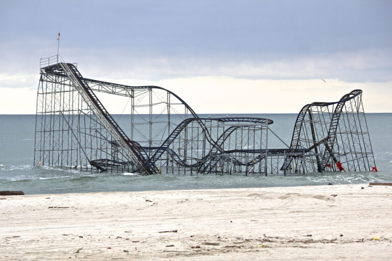Star Jet – coaster, który został zniszczony przez ocean