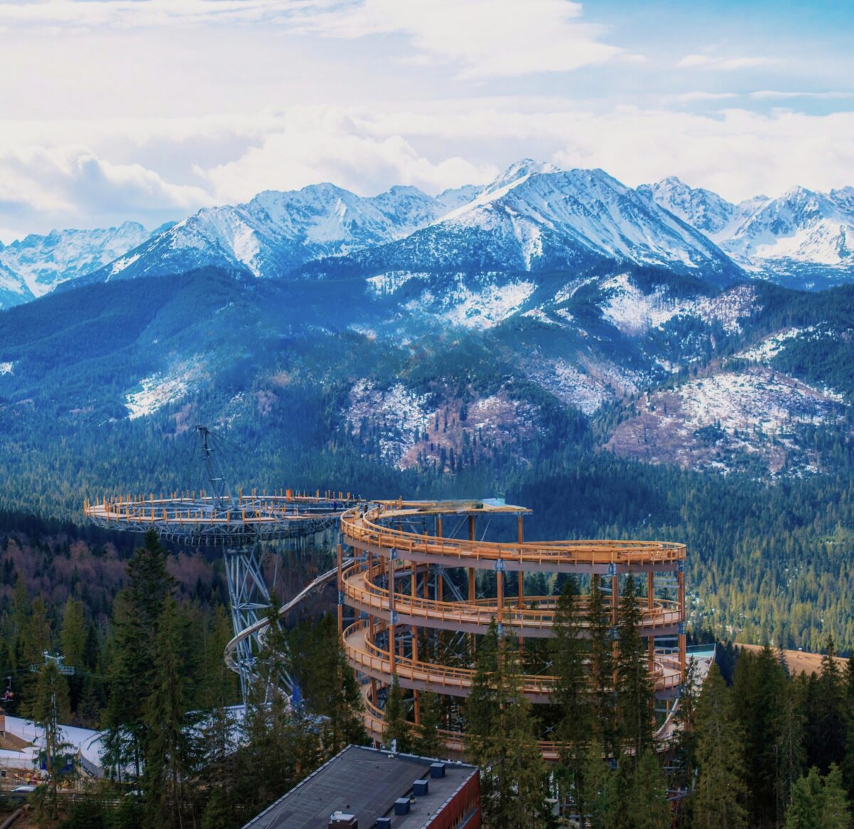 Sky Walk Serce Poronina