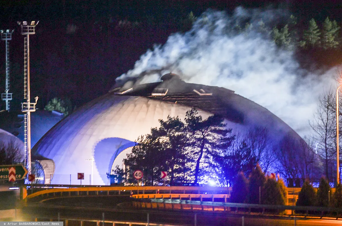 Pożar opanował jedną z kopuł Alvernia Planet