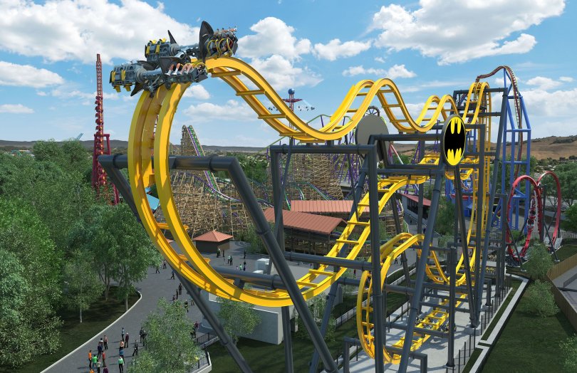 Batman: The Ride rusza w Kalifornii