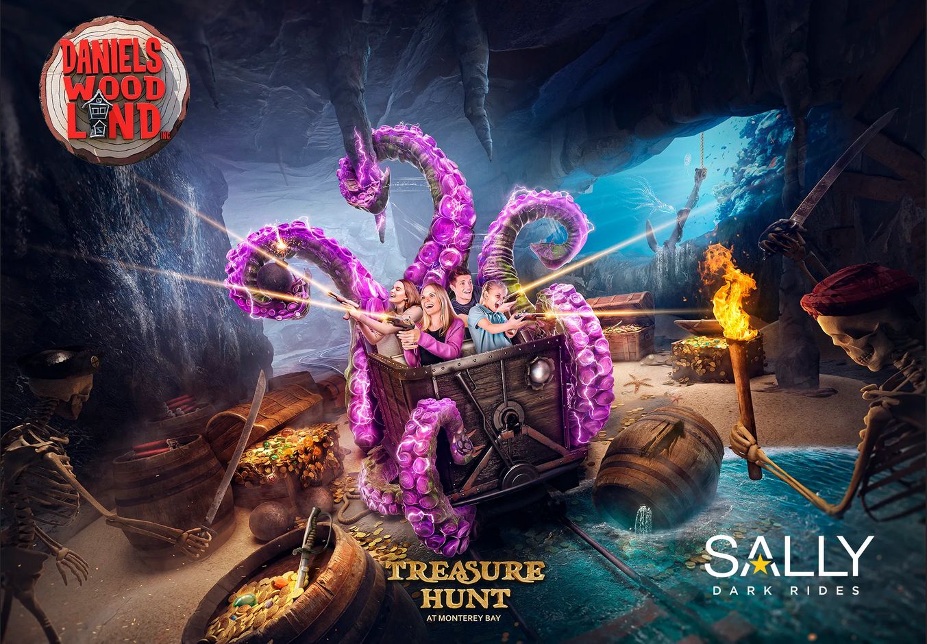 Sally Dark Rides i Daniels Wood Land łączą siły przy nowym, interaktywnym dark ride o tematyce pirackiej