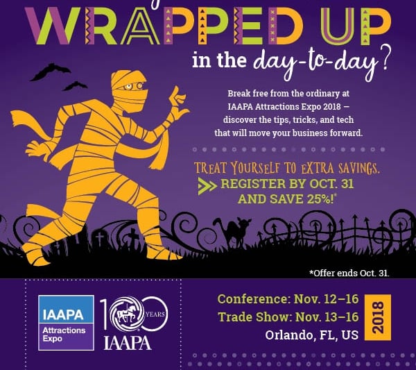 IAAPA 2018 już wkrótce
