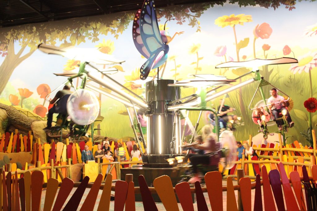 Latające rowery zamperli. 