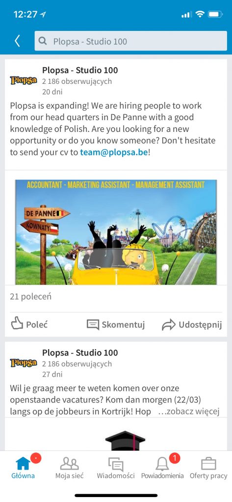 plops linked in
