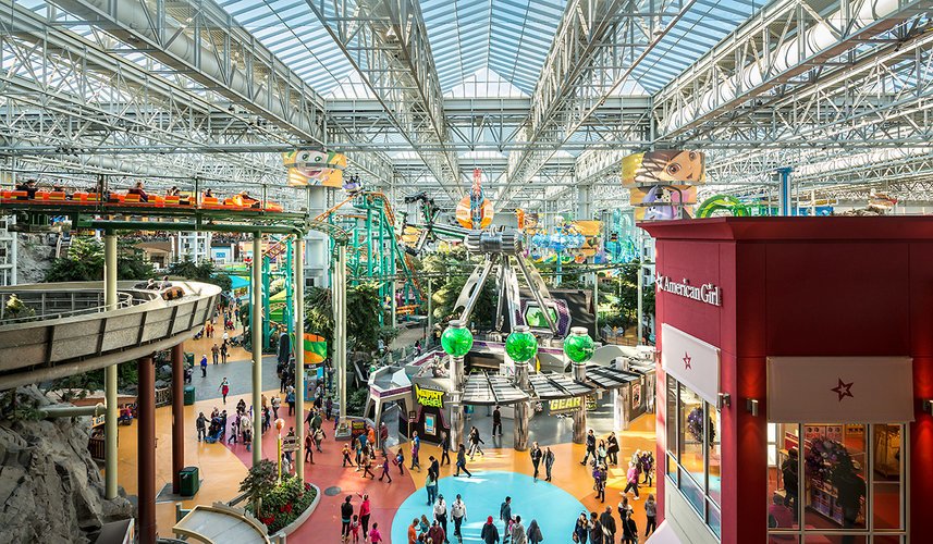 Nickelodeon Universe w Mall of America