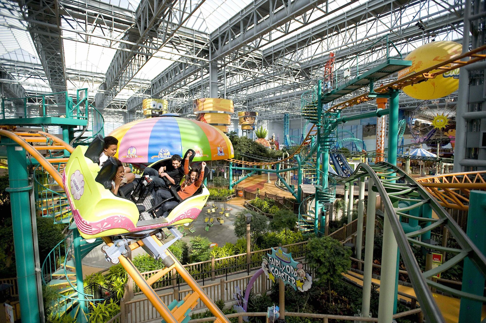 Nickelodeon Universe w Mall of America ruszyło 10 sierpnia