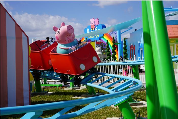 Daddy Pig, czyli Family Coaster Zamperli na Florydzie