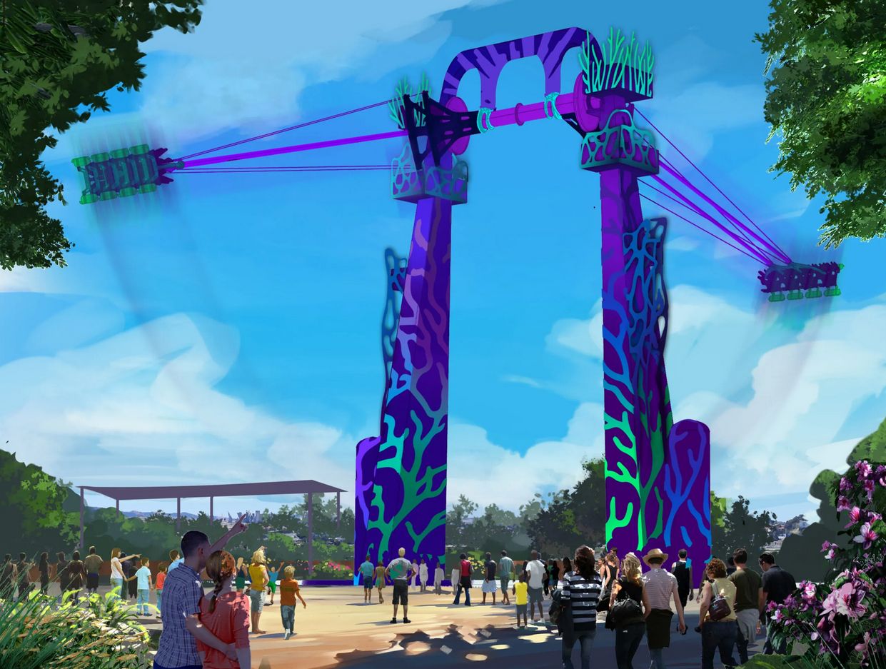 Sea World San Antonio buduje najwyższy i najszybszy na świecie Screaming Swing