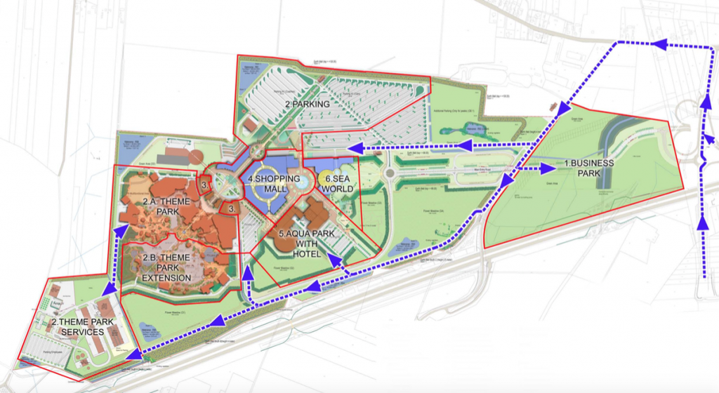 Projekt z góry adventure world warsaw