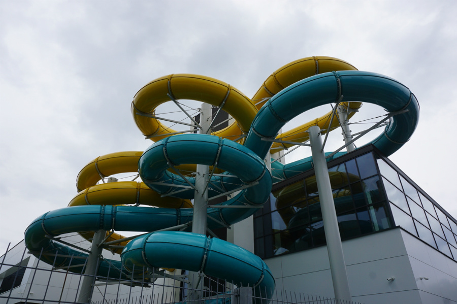 Park wodny w Częstochowie na ukończeniu