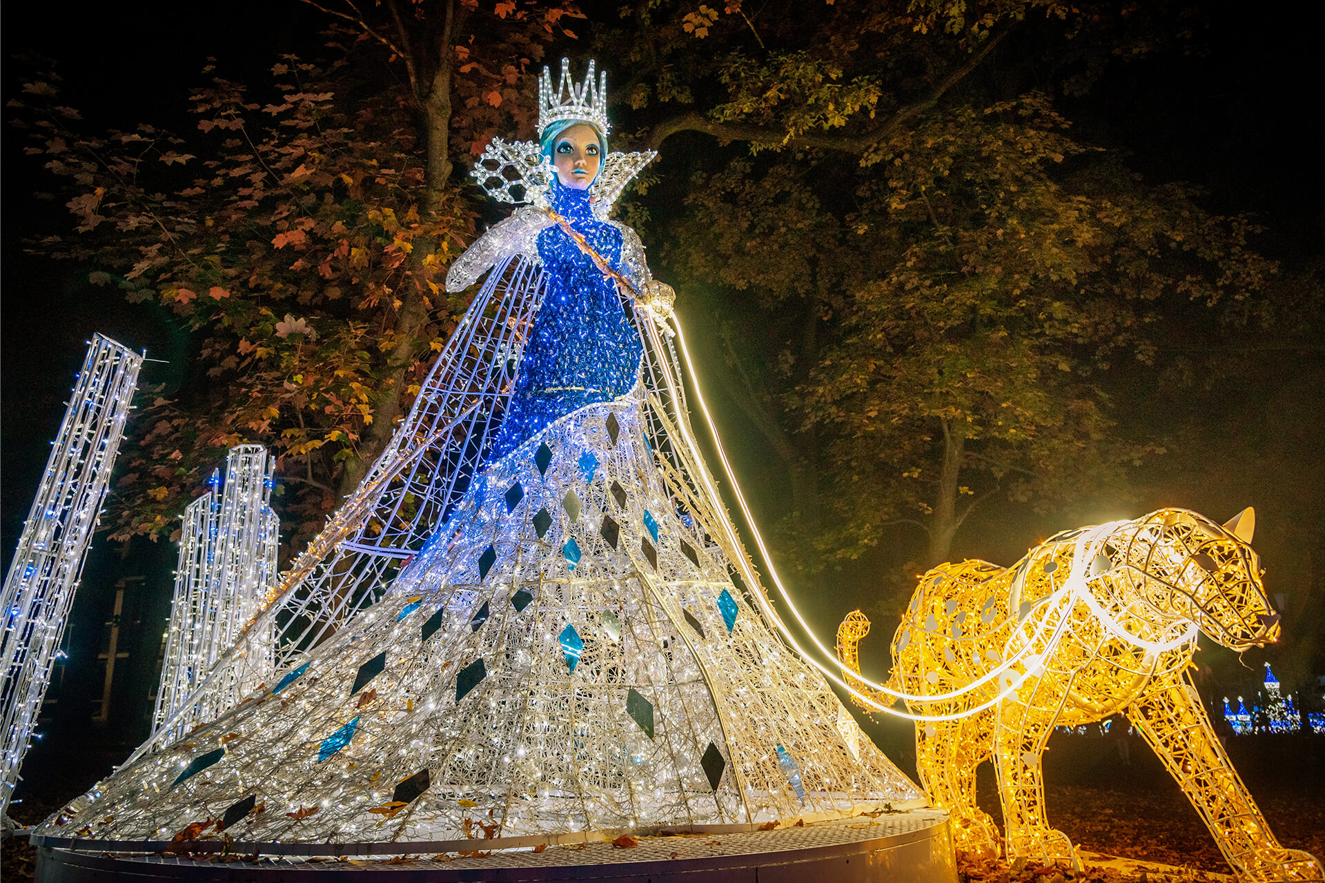 Popularny ogród świateł w Łodzi zmienia lokalizację w sezonie 2024/25