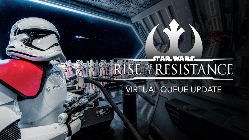 Wirtualna kolejka do Rise of the Resistance dostępna poza Hollywood Studios