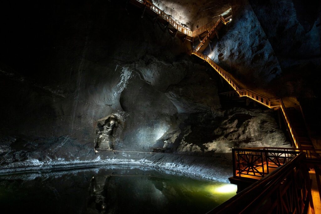 widok Kopalnia Soli „Wieliczka”