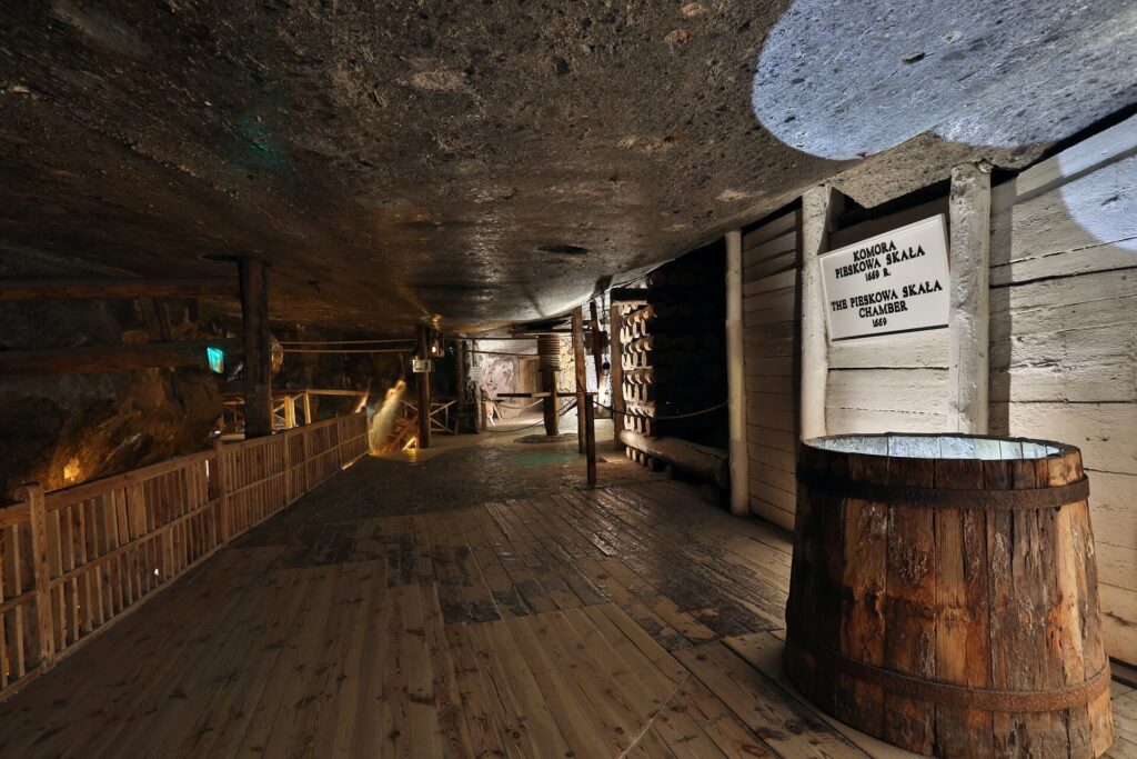 komora solna Kopalnia Soli „Wieliczka”