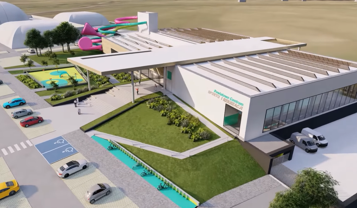 Pod Włocławkiem powstanie aquapark i centrum sportowo-rekreacyjne