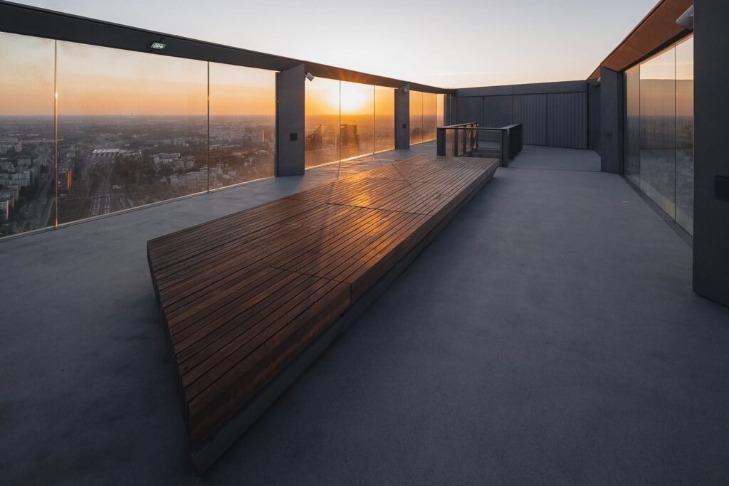 Widok z Highline Warsaw