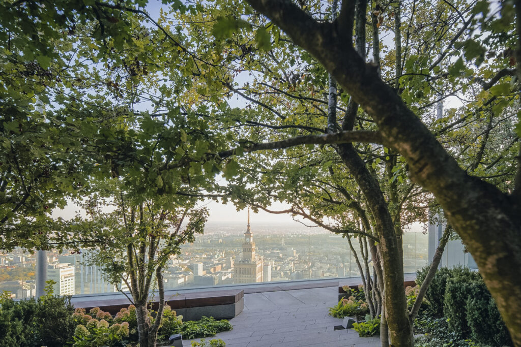 Widok z Highline Warsaw