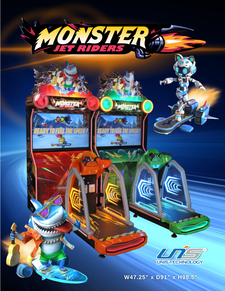 Monster Jet Riders – jazda na odrzutowej desce
