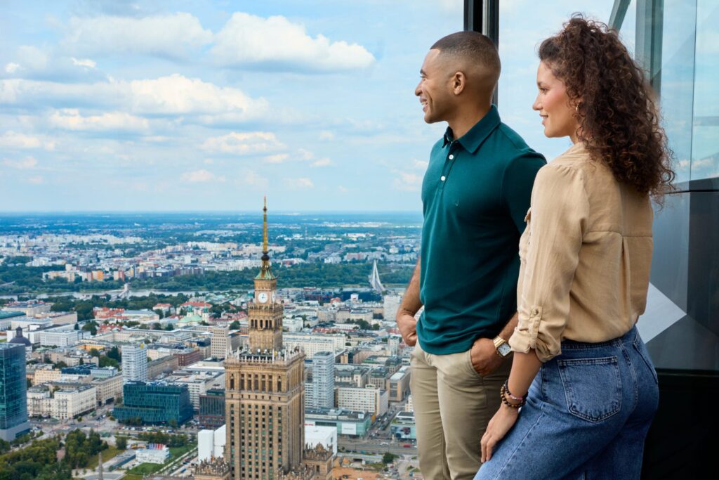 Widok z Highline Warsaw