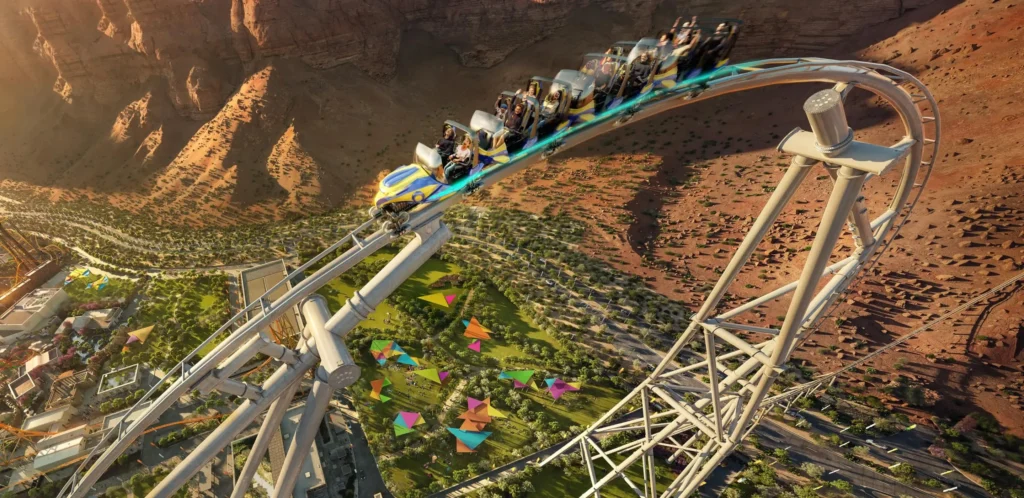 Six Flags Qiddiya City - najwyższy rollercoaster świata