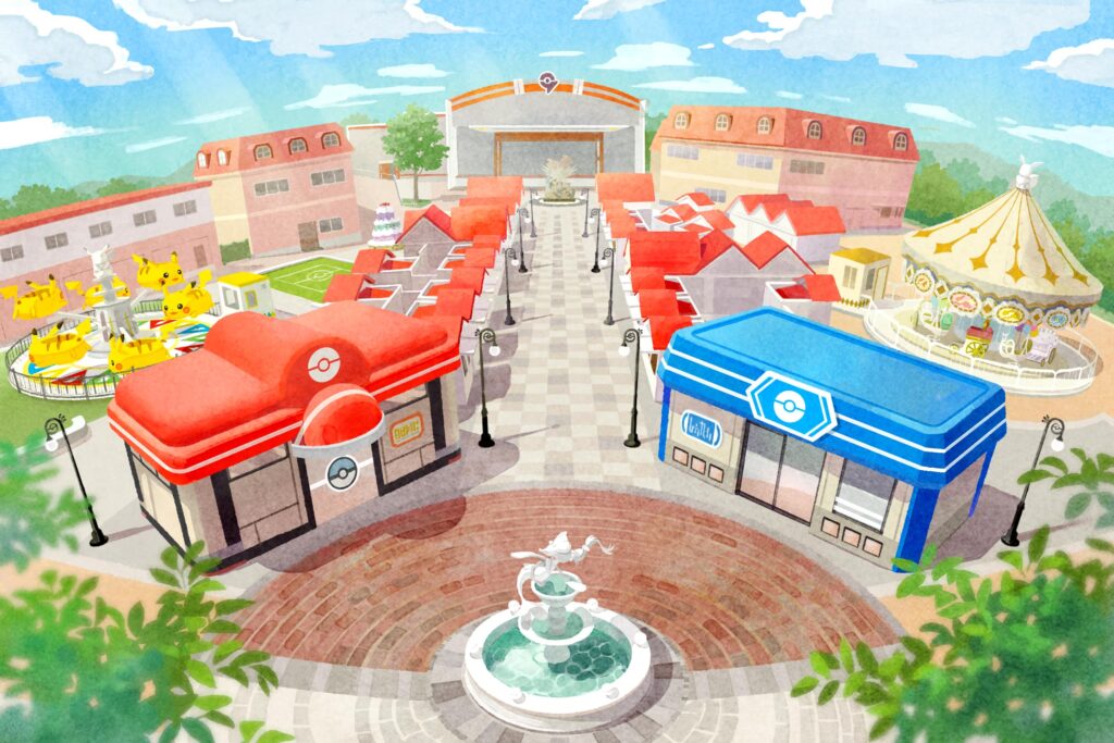 parku rozrywki Pokémon