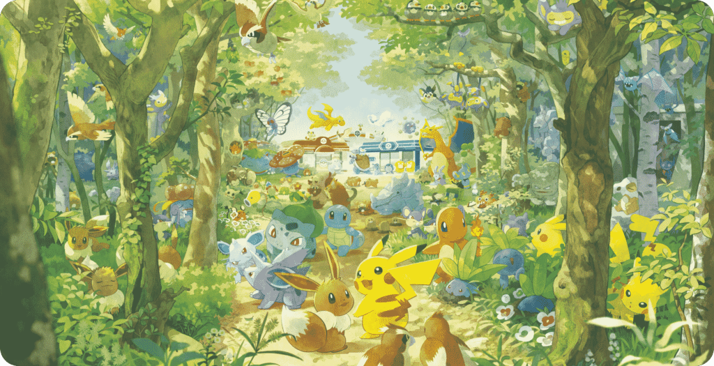 parku rozrywki Pokémon