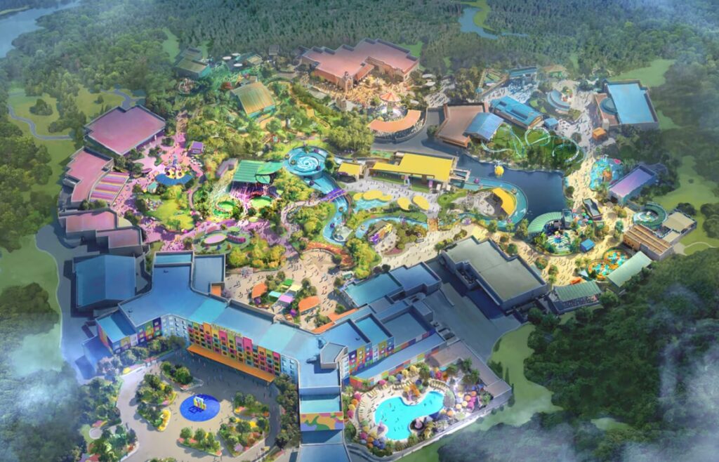 Park rozrywki Universala dla dzieci