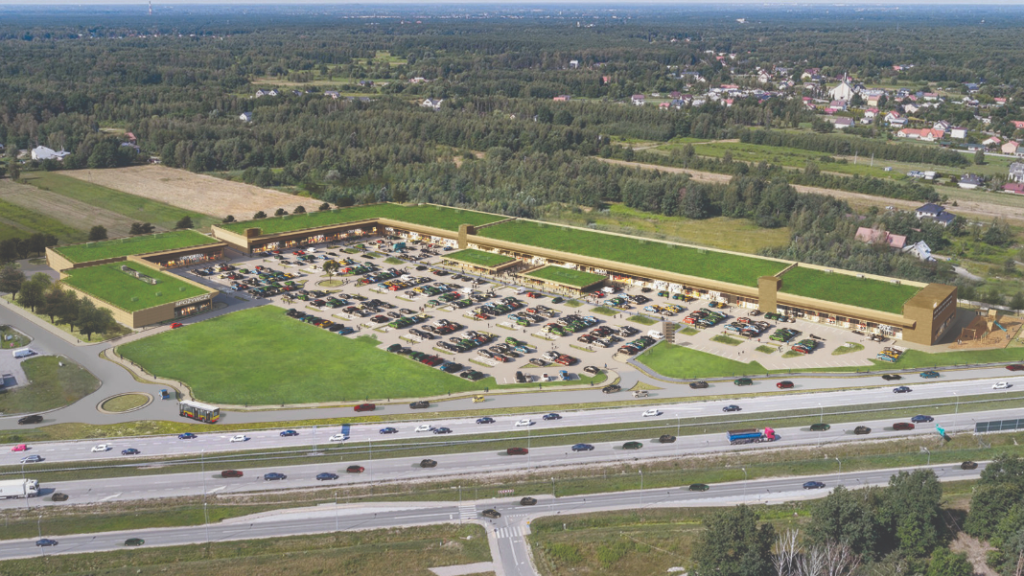 Park handlowy w Otwocku