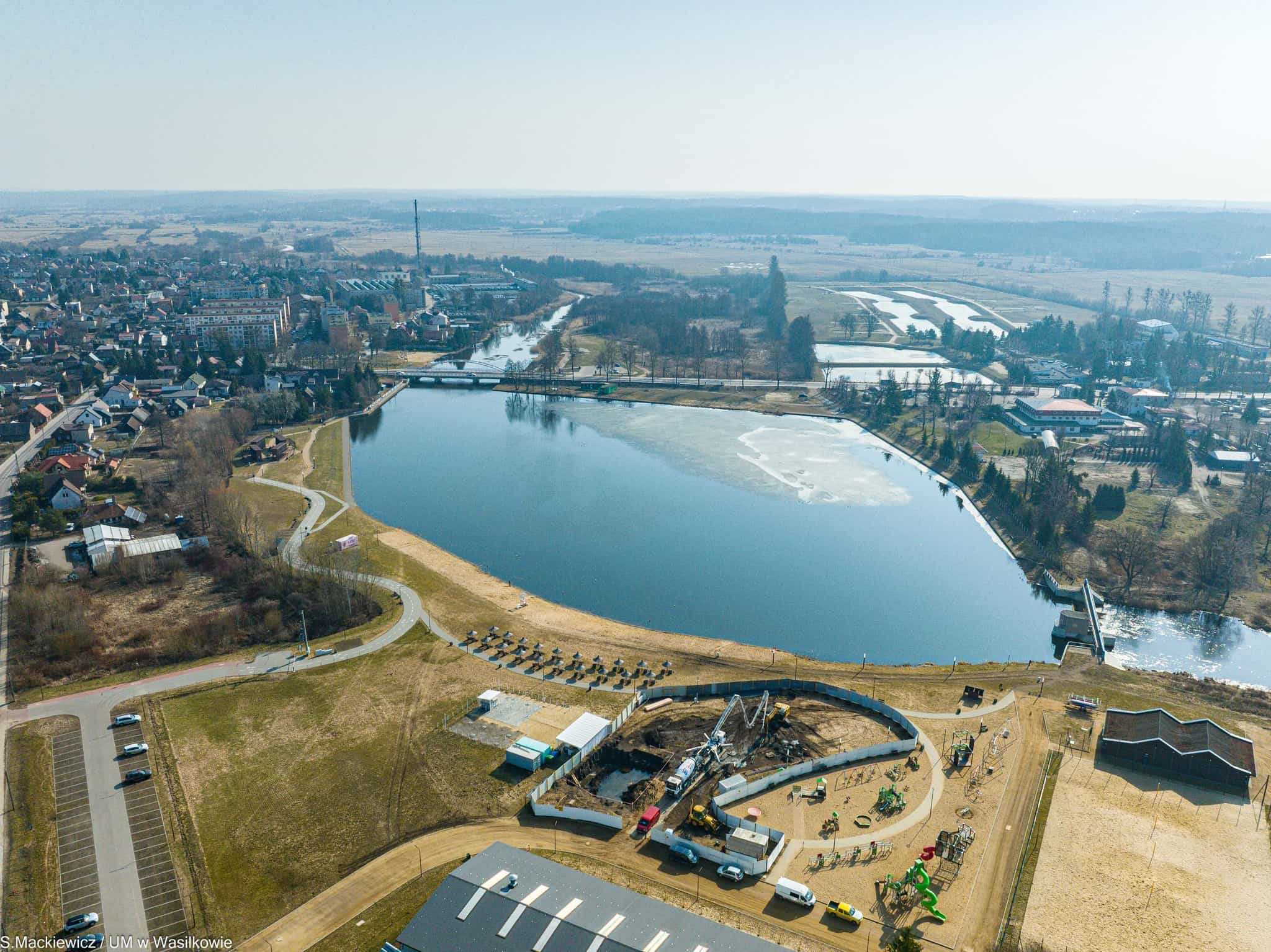 Niedaleko Białegostoku powstaje wodny plac zabaw. Gotowy będzie latem