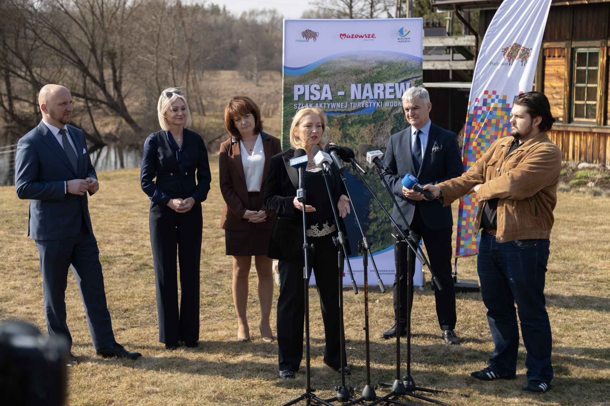 Wieża widokowa w Siemieniu Nadrzecznym wizytówką nowego szlaku Pisa-Narew
