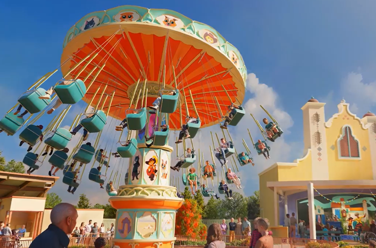 Pierwszy taki park Universala. Nowe zdjęcia ze świata Shreka i Kota w Butach