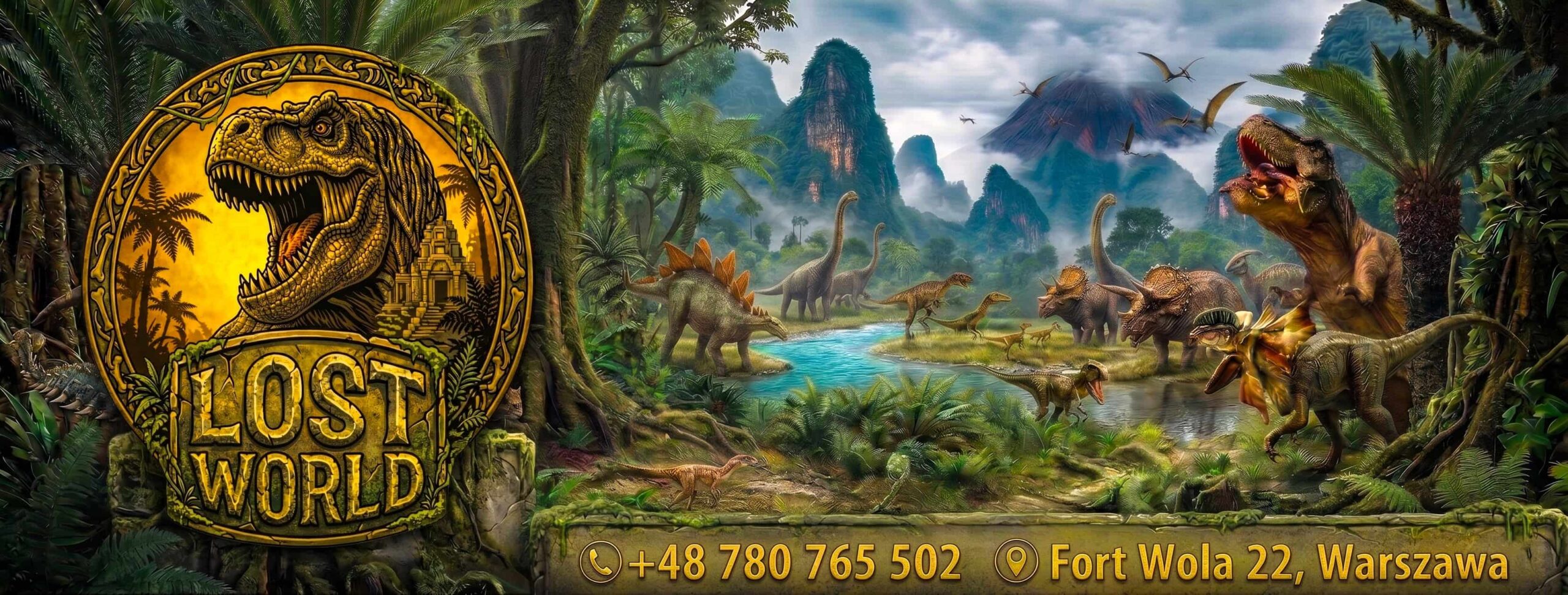 Dinozaury w Warszawie. W Forcie Wola powstaje Lost World