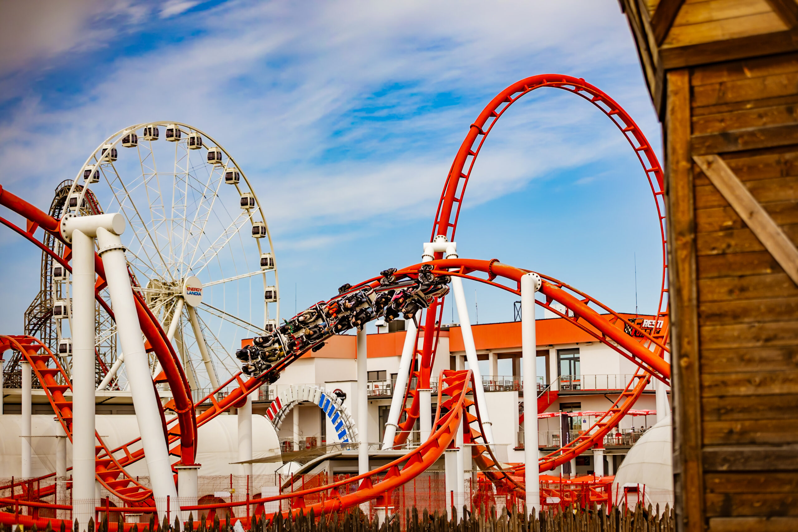 Rollercoastery w Energylandii