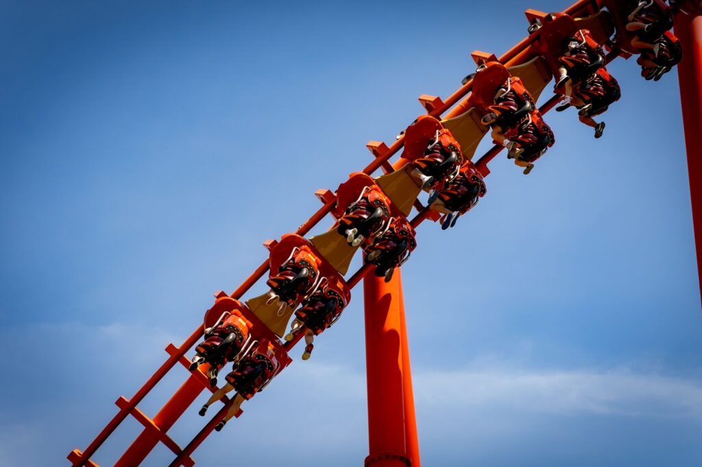 Mayan - kolejka górska w Energylandii