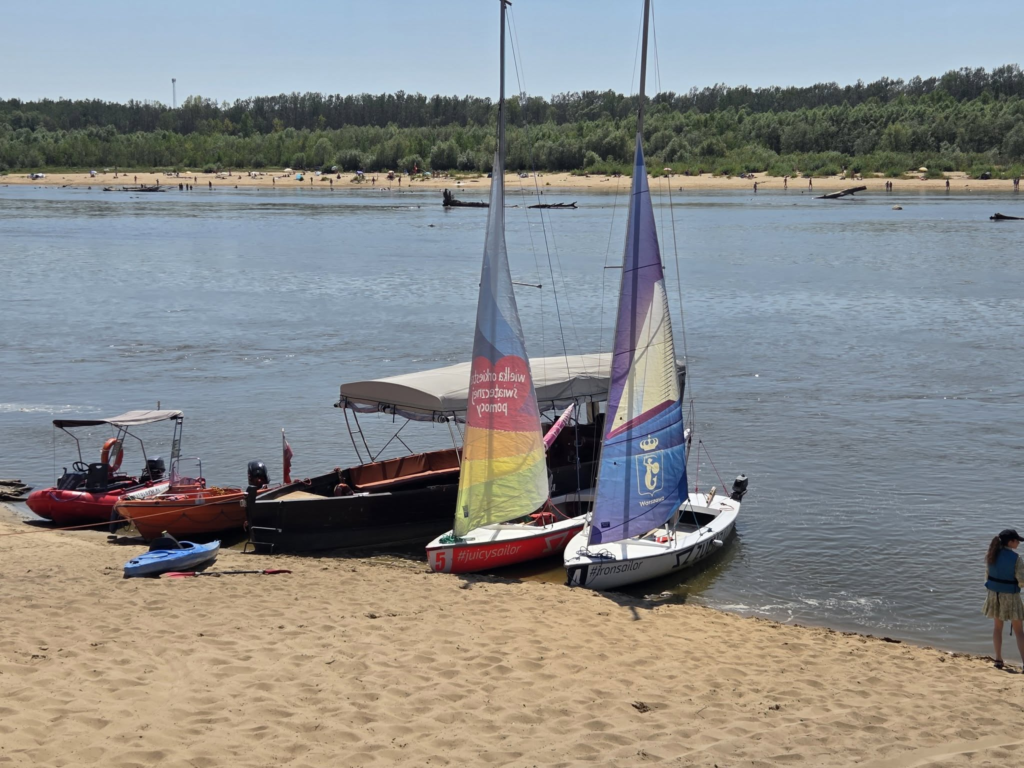 Dmuchańce Plaża Romantyczna Wawer