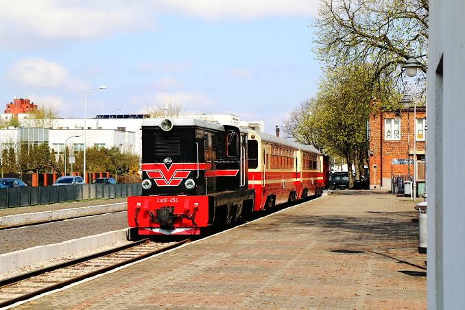 Zabytkowa kolej Piaseczno