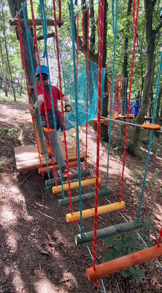 Park Linowy LeśneLiny - trasa zielona