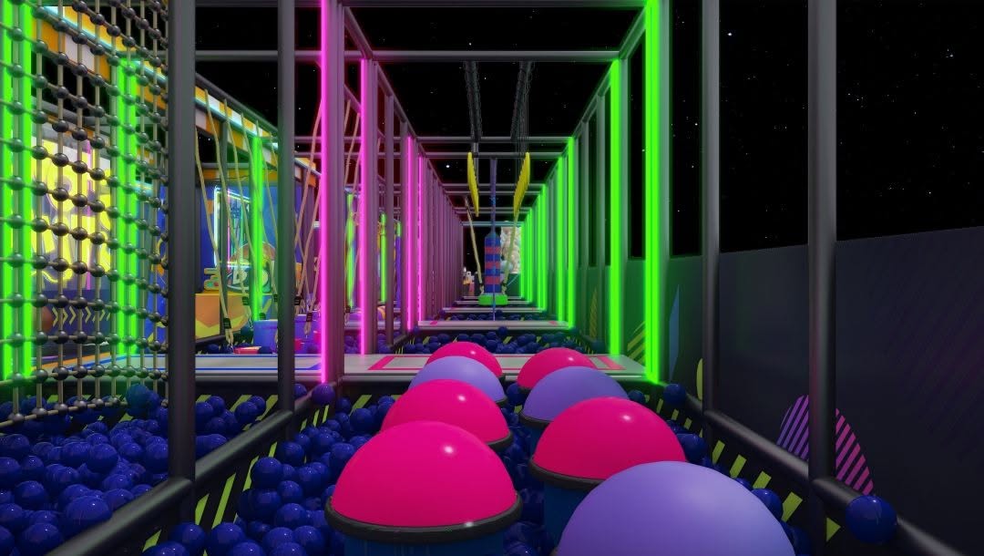 Powstał FunPark Kalisz, czyli sala zabaw pełna świateł i neonów
