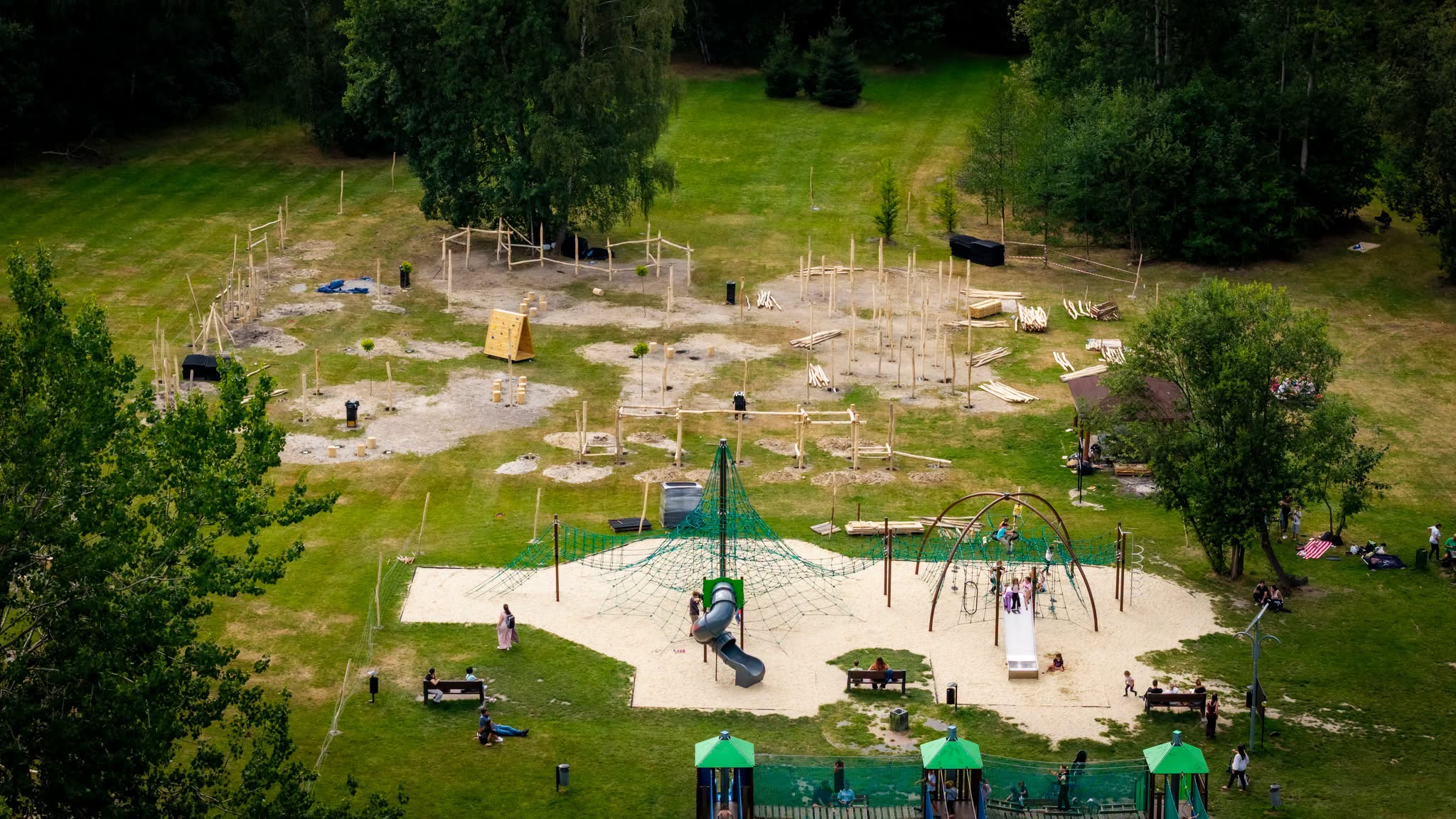 Motorikpark tor przeszkód