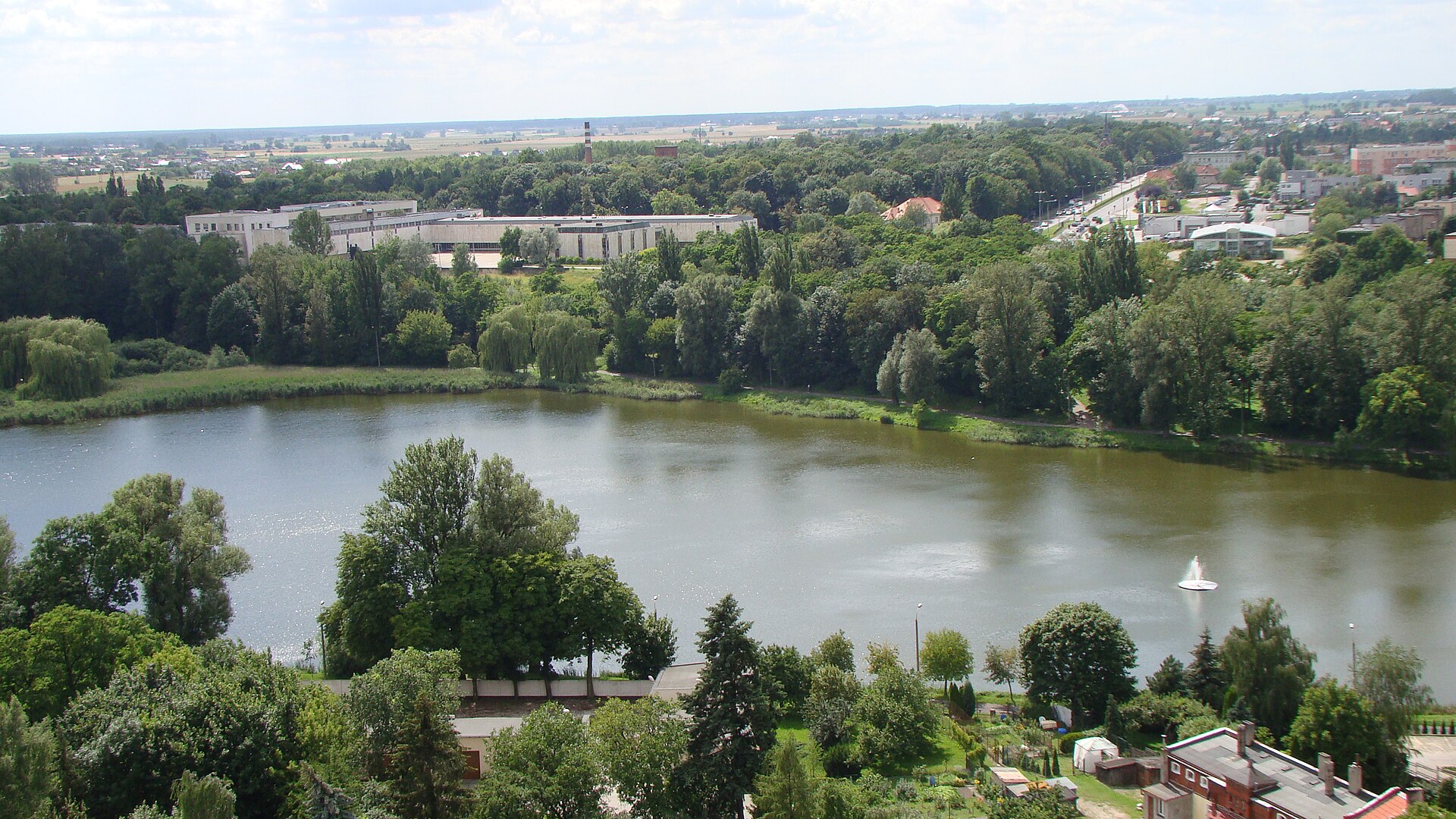 Park Miniatur na jeziorze Jelonek