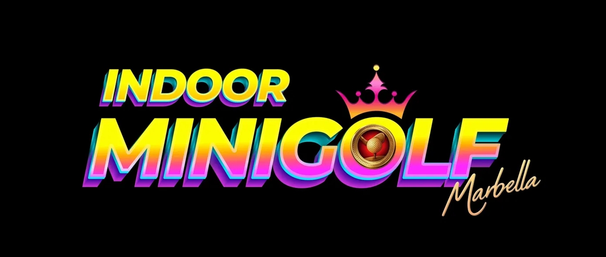 Neon minigolf w Marbelli