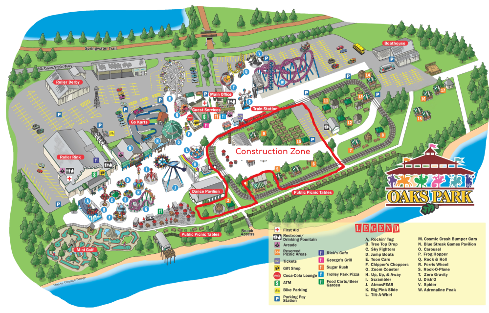 Oaks Amusement Park odszkodowanie