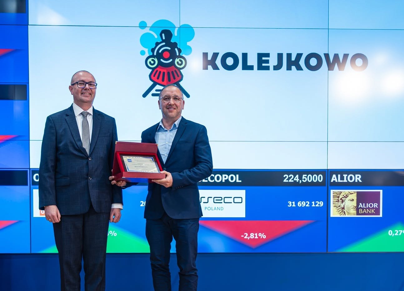 Kolejkowo na GPW
